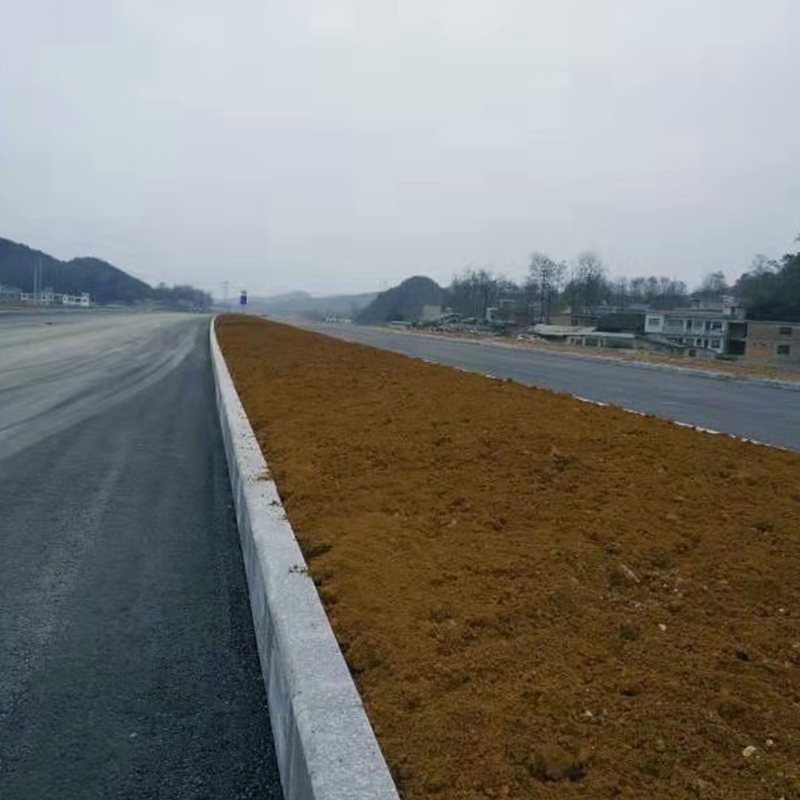 贵州省安新区高峰山大道景观施工前
